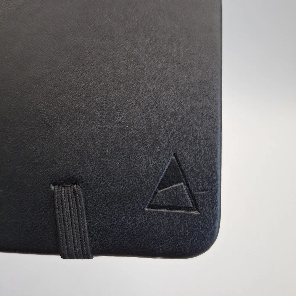 NOMATIC Planner Black Faux Leather Journal Undated Weekly Monthly Goal Organizer